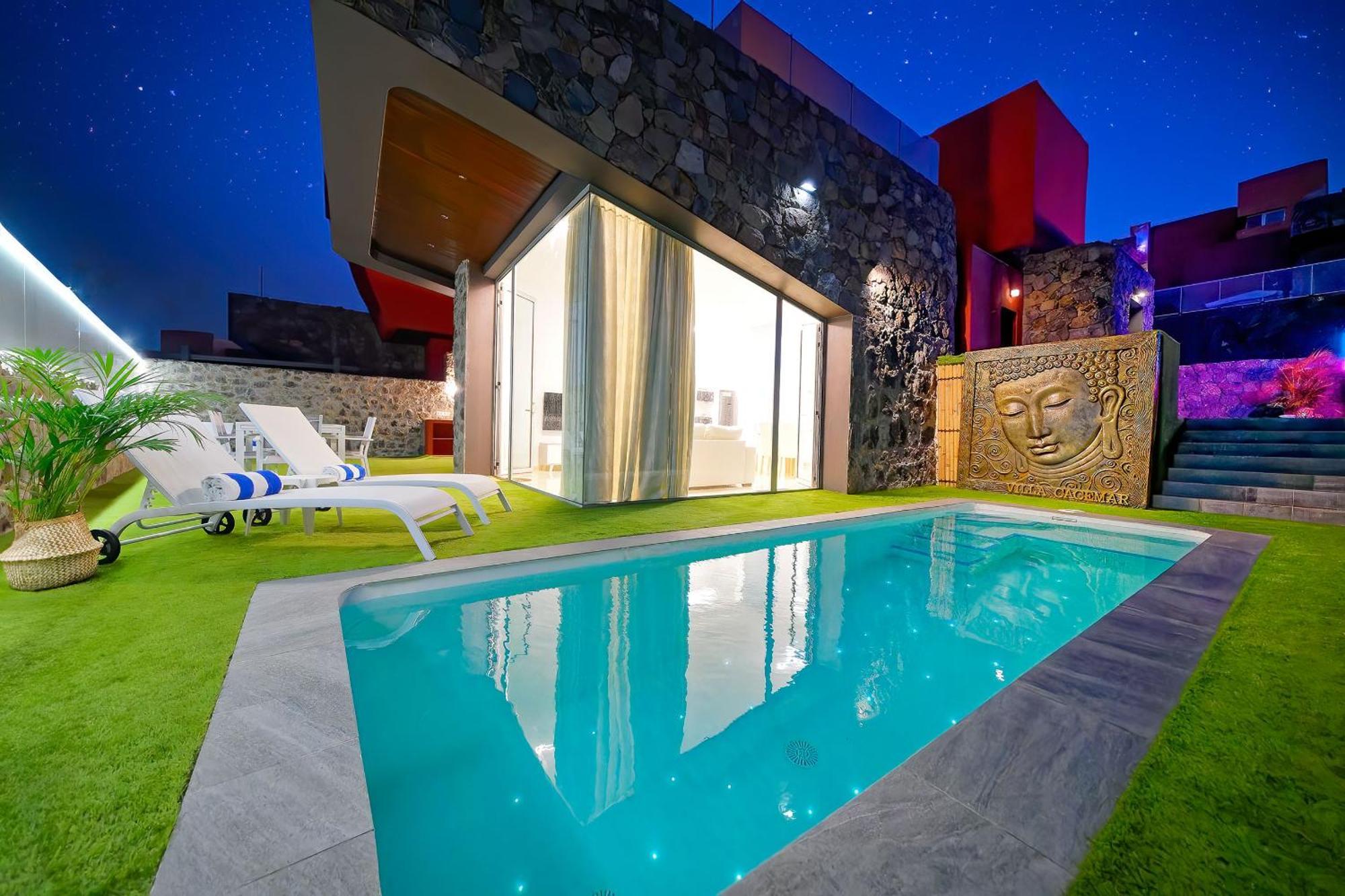Villa Cacemar Salobre Golf Лас-Пальмас-де-Гран-Канария Экстерьер фото